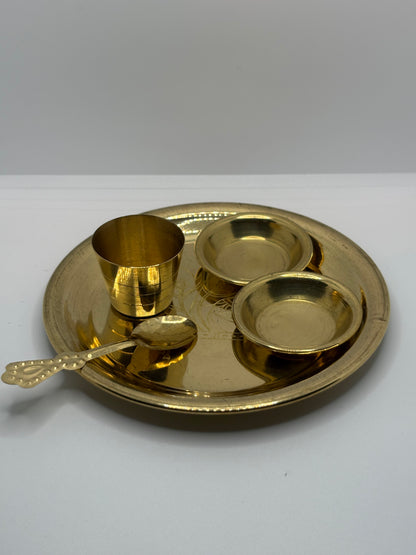 Bhog Kit- Brass (Petal)