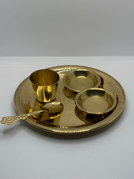 Bhog Kit- Brass (Petal)
