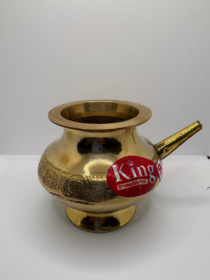 Brass (Petal) Karwa Lota