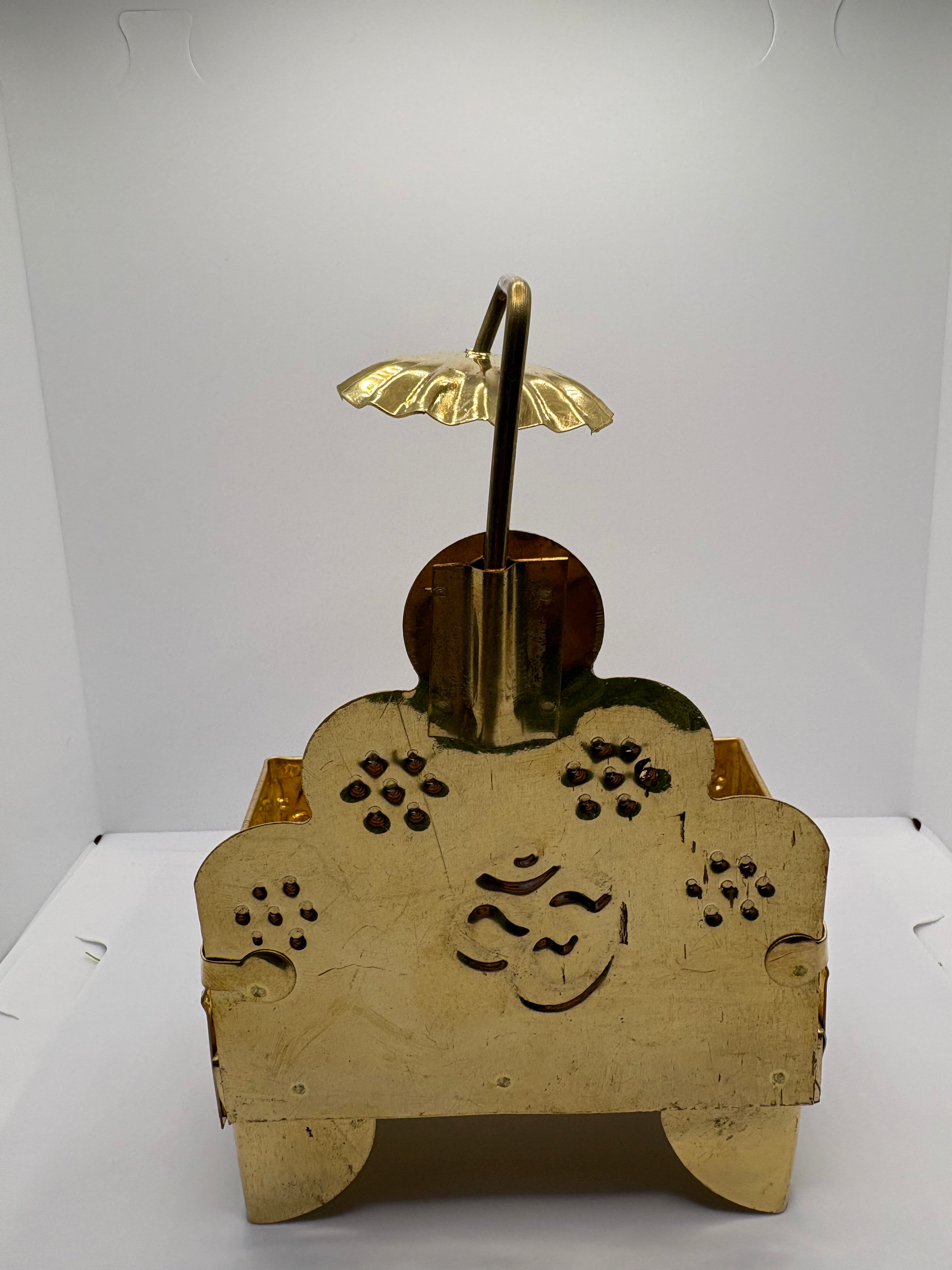 Brass (Petal) Singhasan