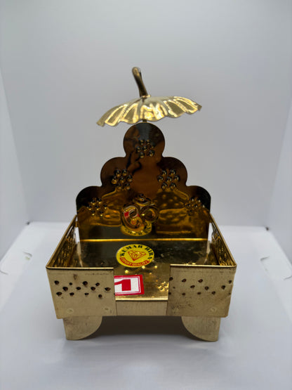Brass (Petal) Singhasan