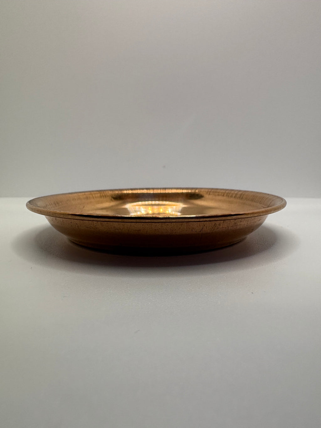 Copper (Tamba) Bhog Plate