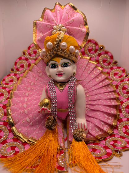 Ladoo Gopal Ji Dress | Designer Vastra for Bal Gopal in Premium Fabric & Embroidery