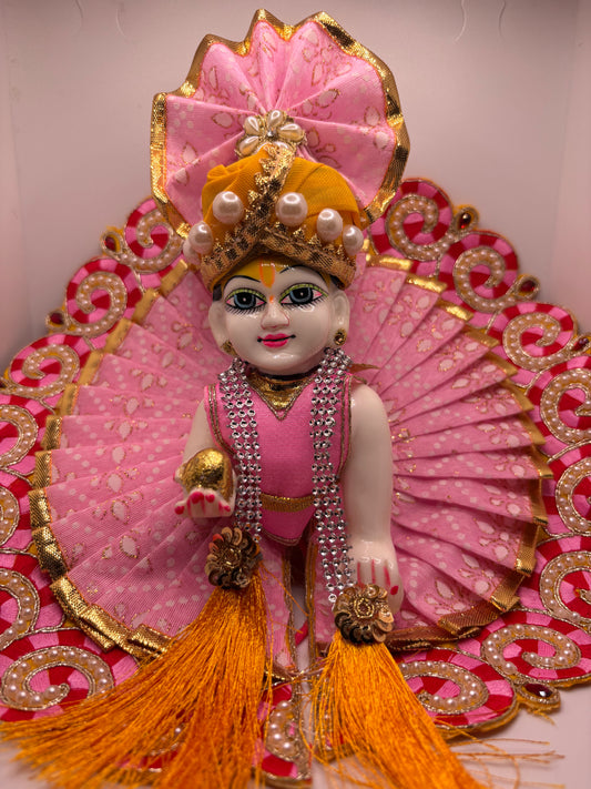 Ladoo Gopal Ji Dress | Designer Vastra for Bal Gopal in Premium Fabric & Embroidery