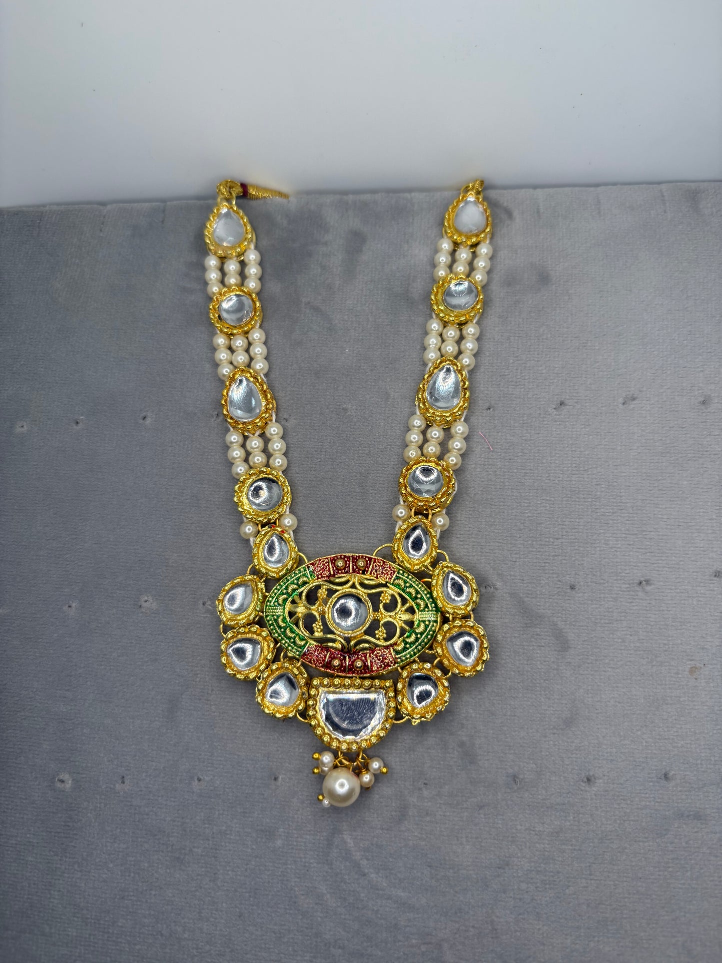 Mala for Ladoo Gopal Ji | Handcrafted Beaded Garland for Bal Gopal Idol Shringar