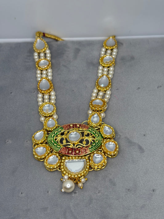 Mala for Ladoo Gopal Ji | Handcrafted Beaded Garland for Bal Gopal Idol Shringar