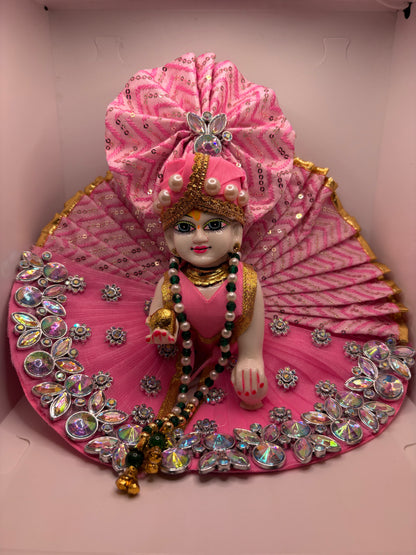 Ladoo Gopal Ji Dress | Designer Vastra for Bal Gopal in Premium Fabric & Embroidery