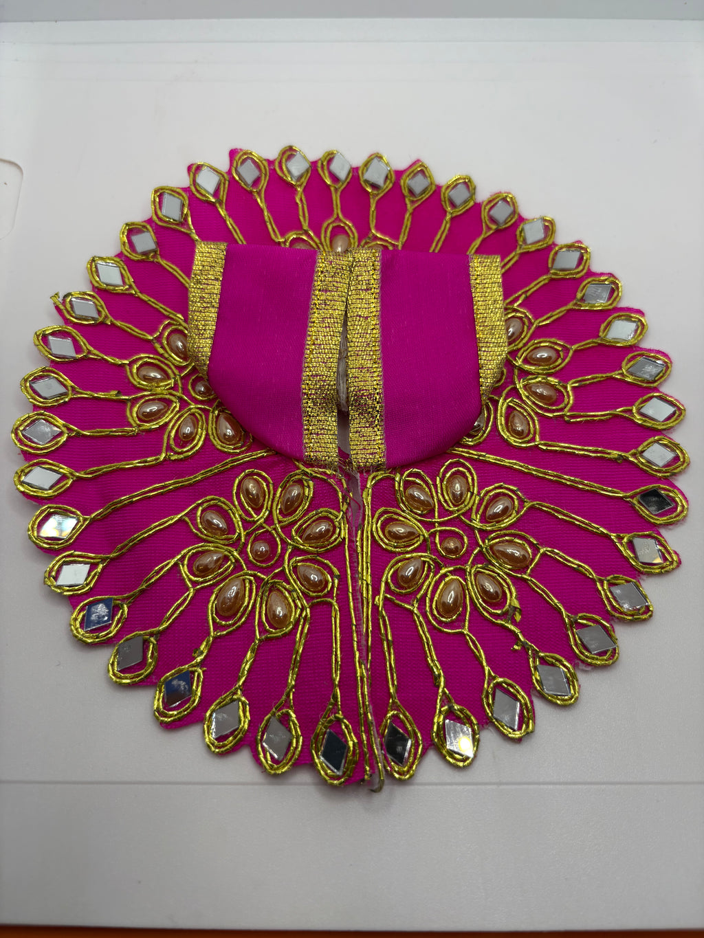 Laddu Gopal Embroidery Dress | Size (2No.- 3No.) |Handcrafted Traditional Vastra for Bal Gopal Idol