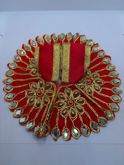 Laddu Gopal Embroidery Dress | Size (2No.- 3No.) |Handcrafted Traditional Vastra for Bal Gopal Idol