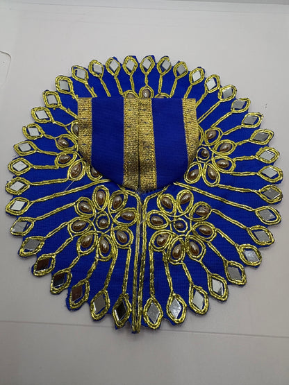 Laddu Gopal Embroidery Dress | Size (2No.- 3No.) |Handcrafted Traditional Vastra for Bal Gopal Idol