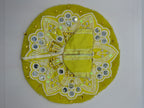 Pastel Color Laddu Gopal Embroidery Dress | Size(2no,-3no.) | Elegant Vastra for Bal Gopal Idol