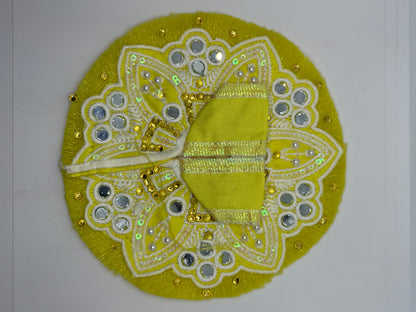 Pastel Color Laddu Gopal Embroidery Dress | Size(2no,-3no.) | Elegant Vastra for Bal Gopal Idol