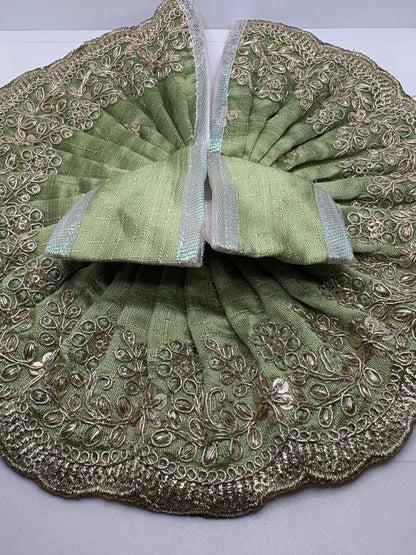Laddu Gopal Embroidery Dress | Handcrafted Traditional Vastra for Bal Gopal Idol