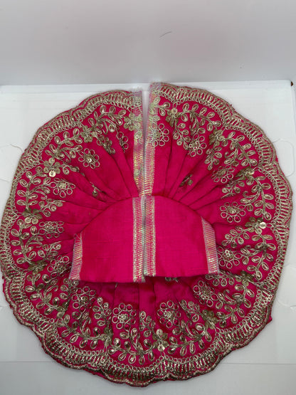 Laddu Gopal Embroidery Dress | Handcrafted Traditional Vastra for Bal Gopal Idol
