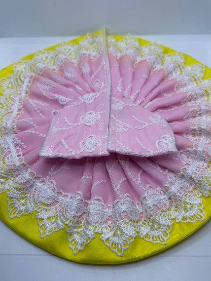 Thread Embroidery Dress for Laddu Gopal Ji | Traditional Handcrafted Vastra for Bal Gopal Idol