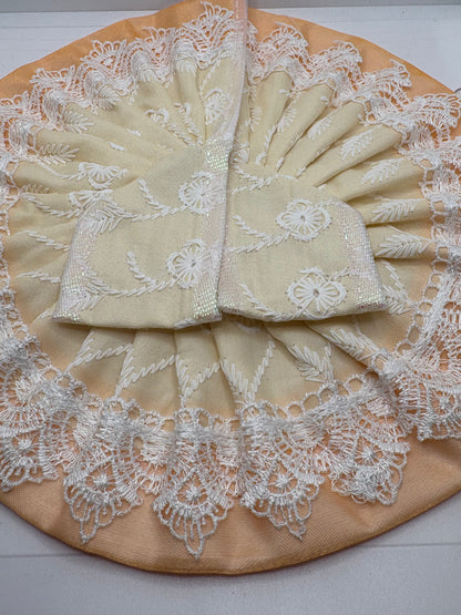 Thread Embroidery Dress for Laddu Gopal Ji | Traditional Handcrafted Vastra for Bal Gopal Idol