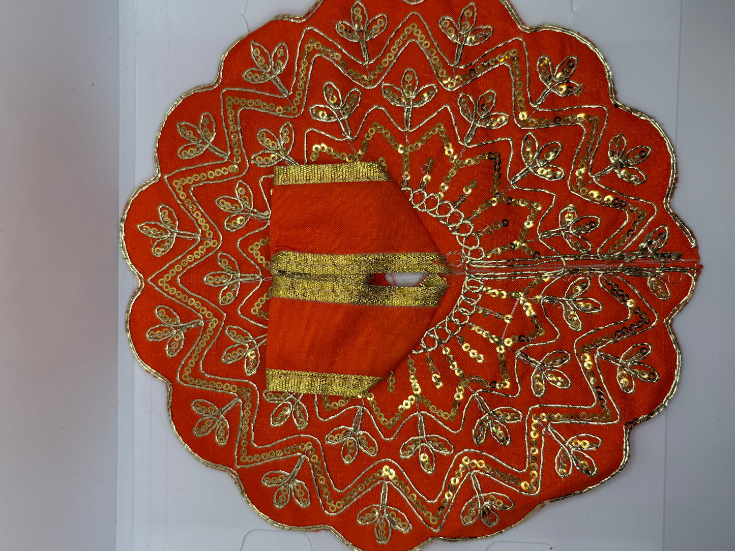 Laddu Gopal Embroidery Dress | Handcrafted Traditional Vastra for Bal Gopal Idol