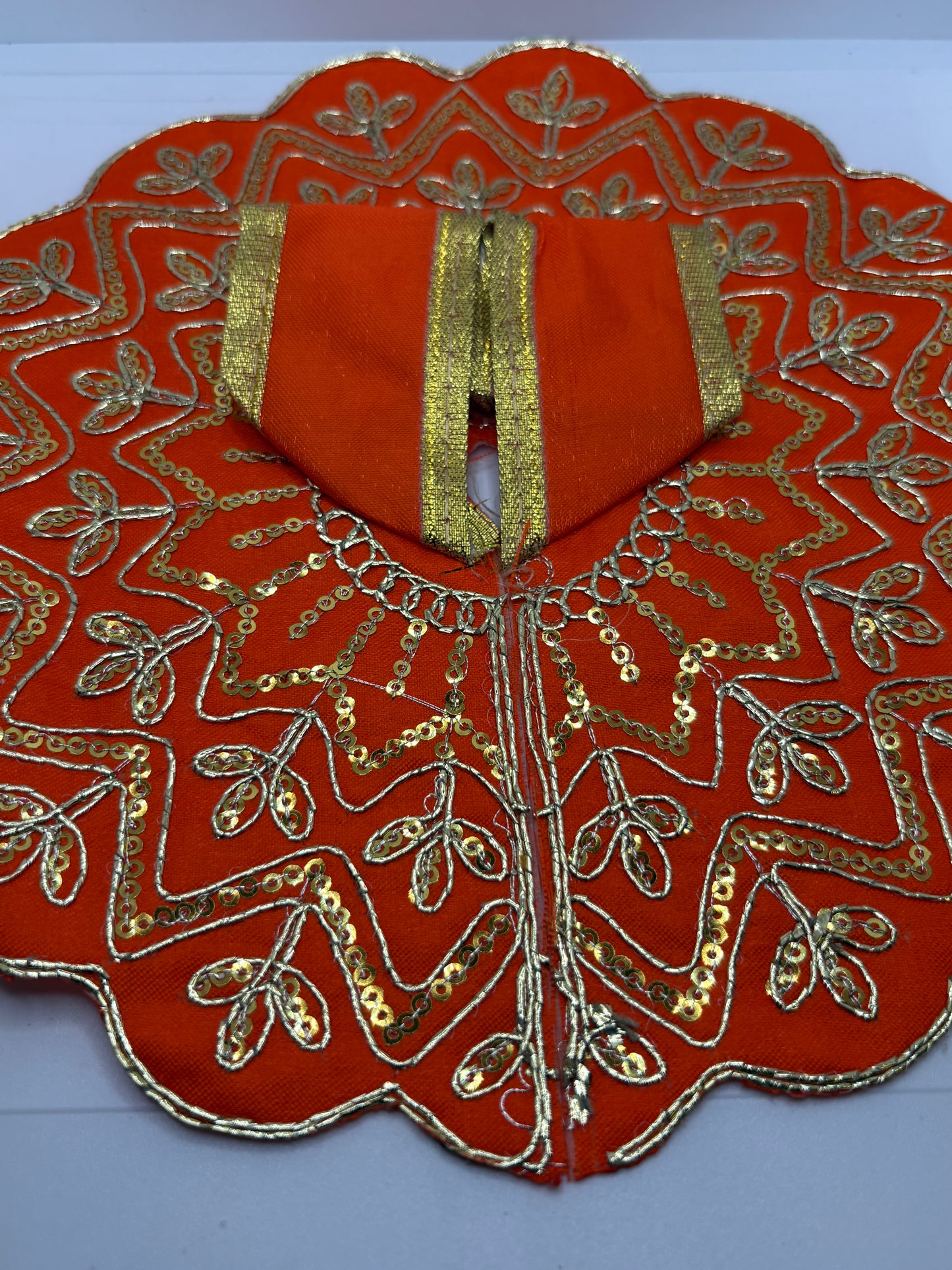 Laddu Gopal Embroidery Dress | Handcrafted Traditional Vastra for Bal Gopal Idol