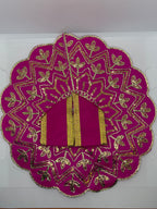 Laddu Gopal Embroidery Dress | Handcrafted Traditional Vastra for Bal Gopal Idol