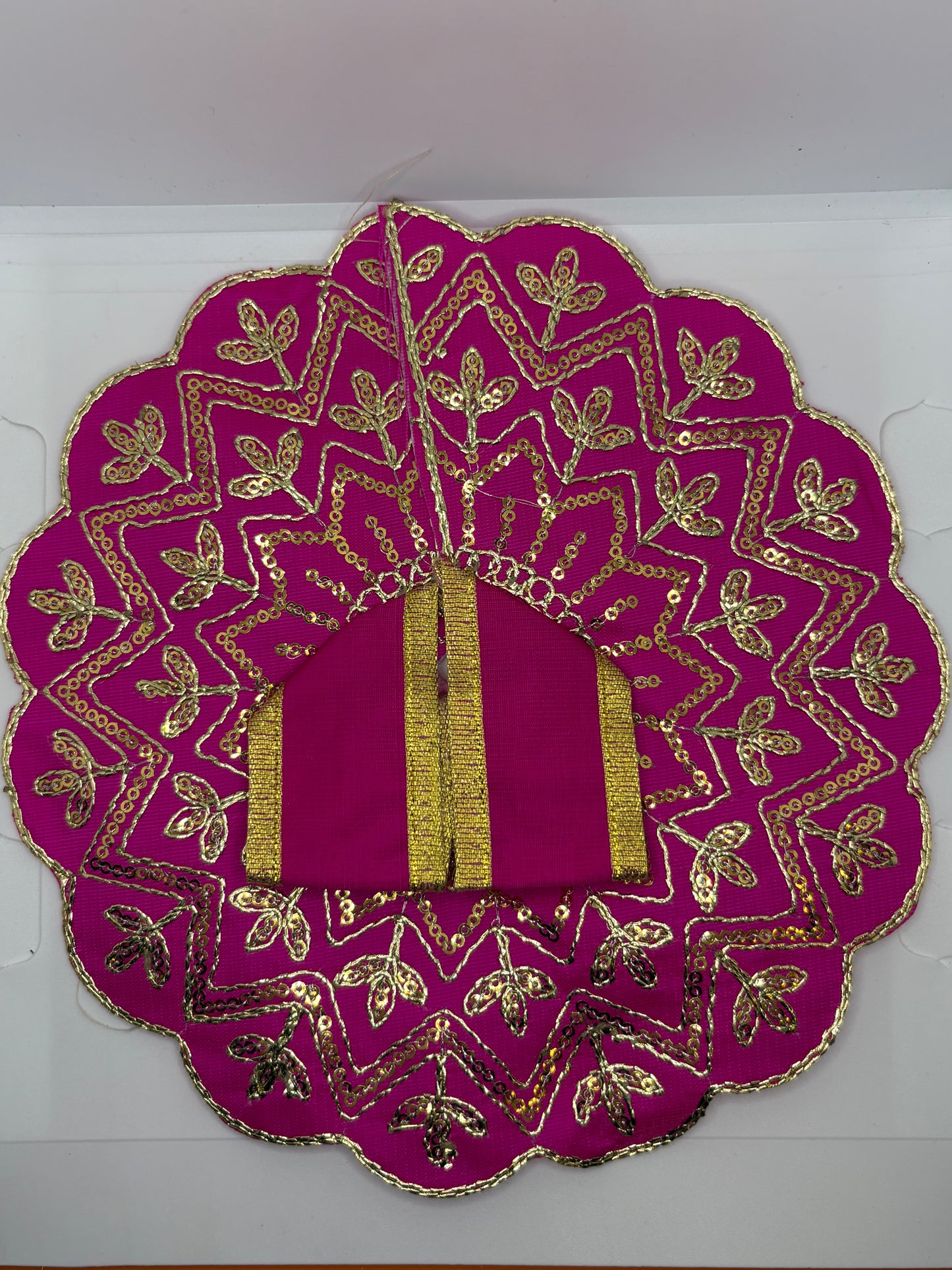 Laddu Gopal Embroidery Dress | Handcrafted Traditional Vastra for Bal Gopal Idol