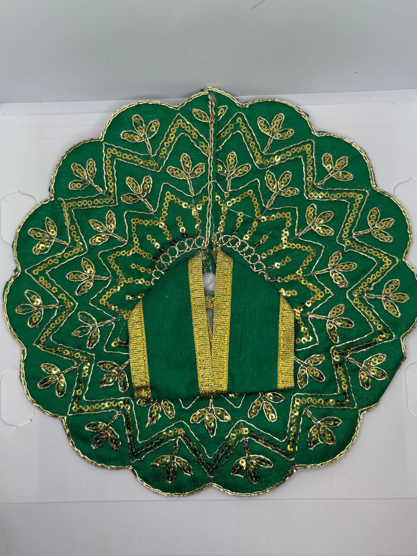 Laddu Gopal Embroidery Dress | Handcrafted Traditional Vastra for Bal Gopal Idol