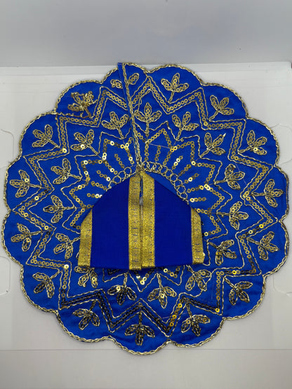 Laddu Gopal Embroidery Dress | Handcrafted Traditional Vastra for Bal Gopal Idol