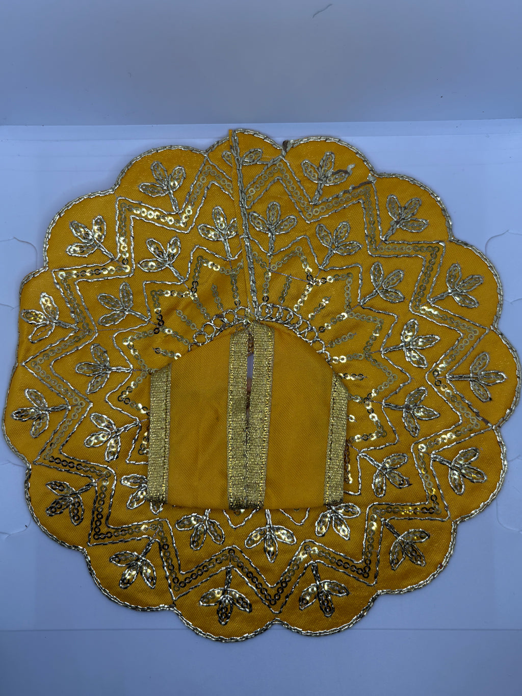 Laddu Gopal Embroidery Dress | Handcrafted Traditional Vastra for Bal Gopal Idol