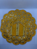 Laddu Gopal Embroidery Dress | Handcrafted Traditional Vastra for Bal Gopal Idol