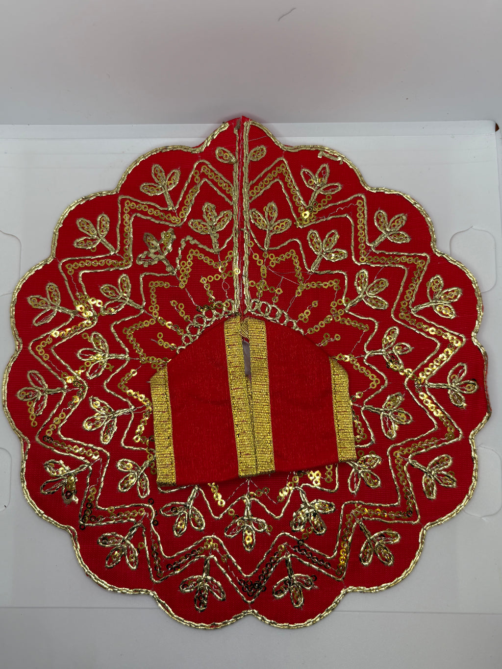 Laddu Gopal Embroidery Dress | Handcrafted Traditional Vastra for Bal Gopal Idol
