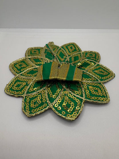 Laddu Gopal Embroidery Dress | Handcrafted Traditional Vastra for Bal Gopal Idol