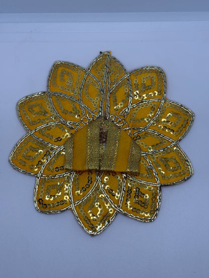 Laddu Gopal Embroidery Dress | Handcrafted Traditional Vastra for Bal Gopal Idol