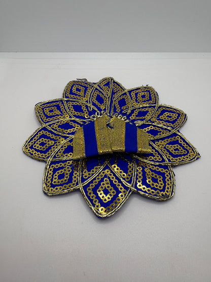 Laddu Gopal Embroidery Dress | Handcrafted Traditional Vastra for Bal Gopal Idol