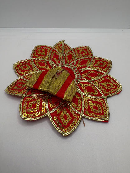 Laddu Gopal Embroidery Dress | Handcrafted Traditional Vastra for Bal Gopal Idol