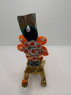 Beautiful Floral Decorated Mukut for Kanha Ji | Handcrafted Flower Crown for Laddu Gopal Ji