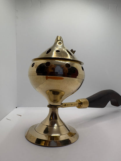 Dhoop | Loban Dani - Brass (Petal)