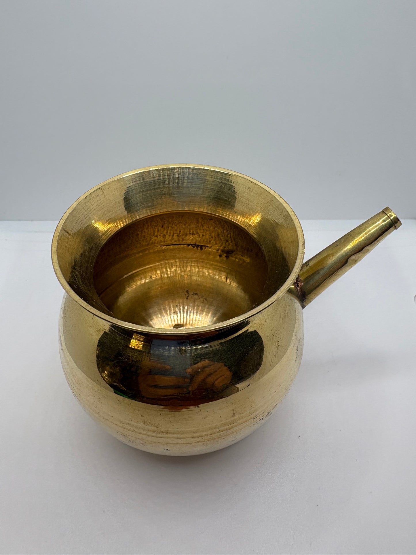 Brass (Petal) Karwa Lota Heavy
