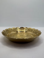 Bhog Plate Brass (Petal) Heavy