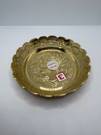 Bhog Plate Brass (Petal) Heavy
