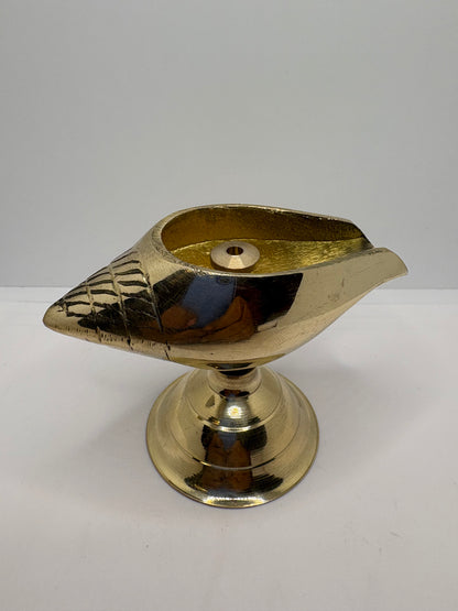 Shankh Diya |Jyot Brass (Petal)