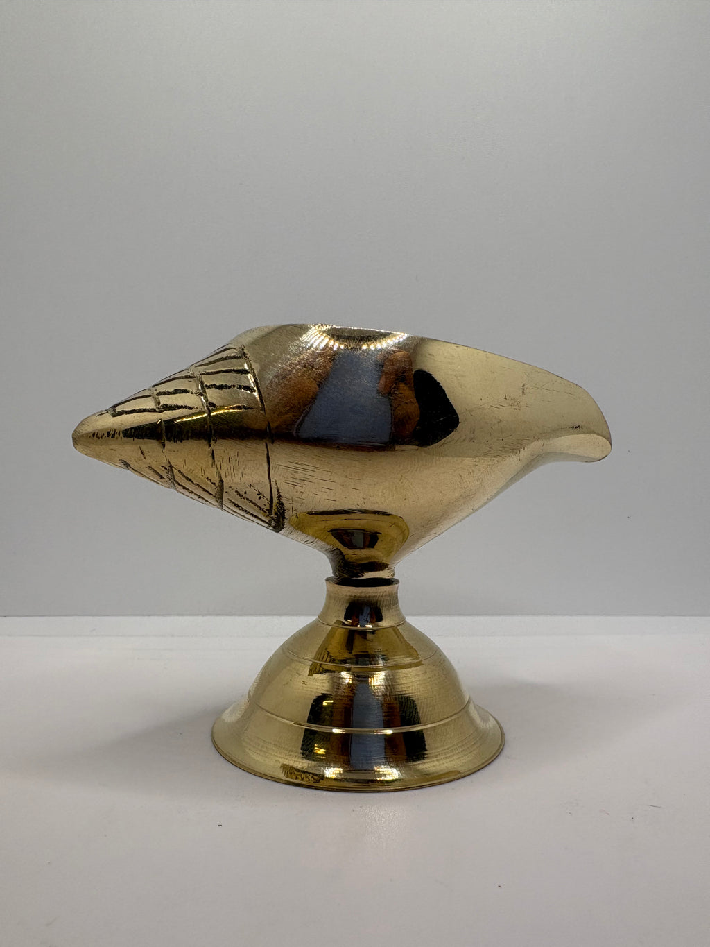 Shankh Diya |Jyot Brass (Petal)