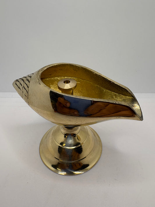 Shankh Diya |Jyot Brass (Petal)