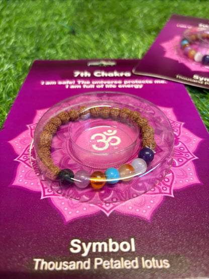 7 Chakras Stone Bracelet – Balance Your Energy. Heal Your Soul