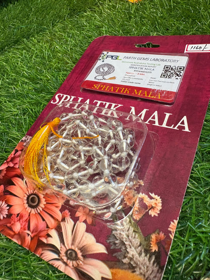 Sphatik Mala – For Energy, Clarity & Divine Vibration