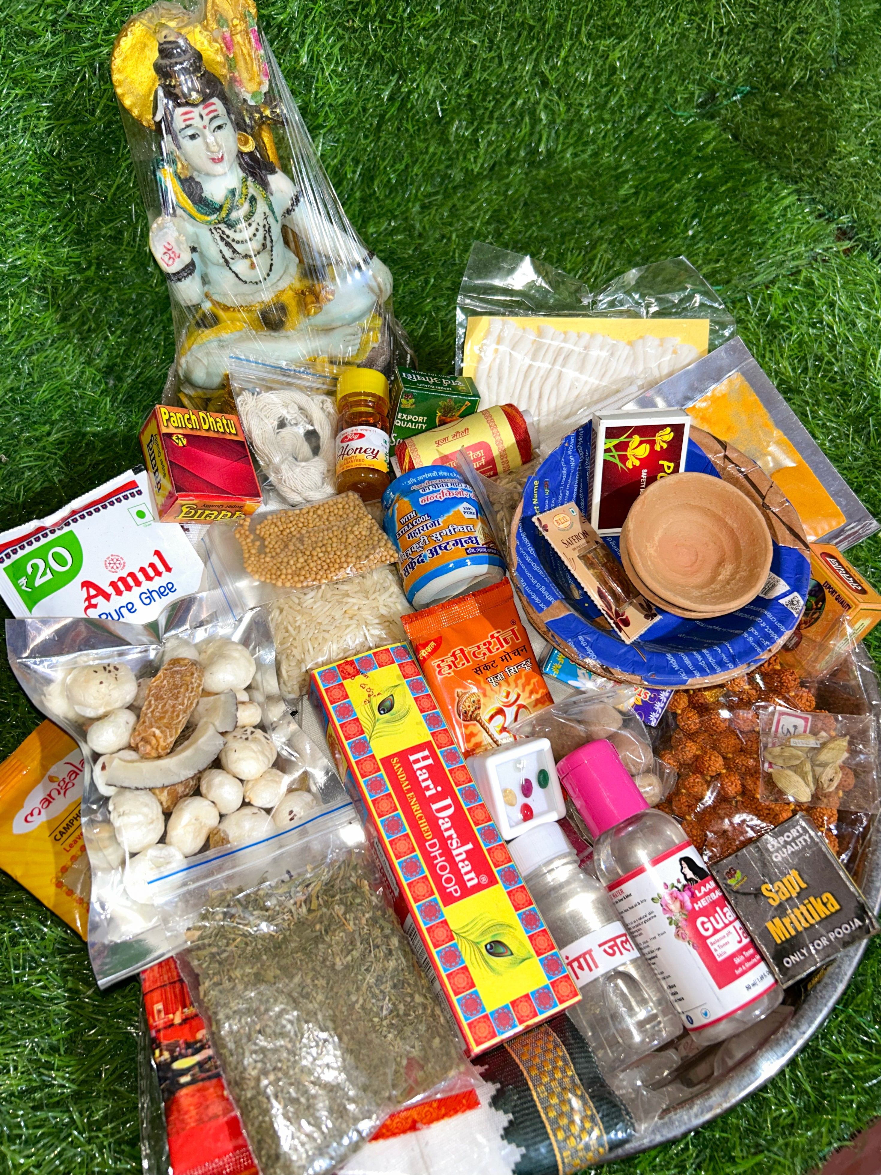 Rudrabhishek Puja Kit | Sawan Pujan Samagri | All in One