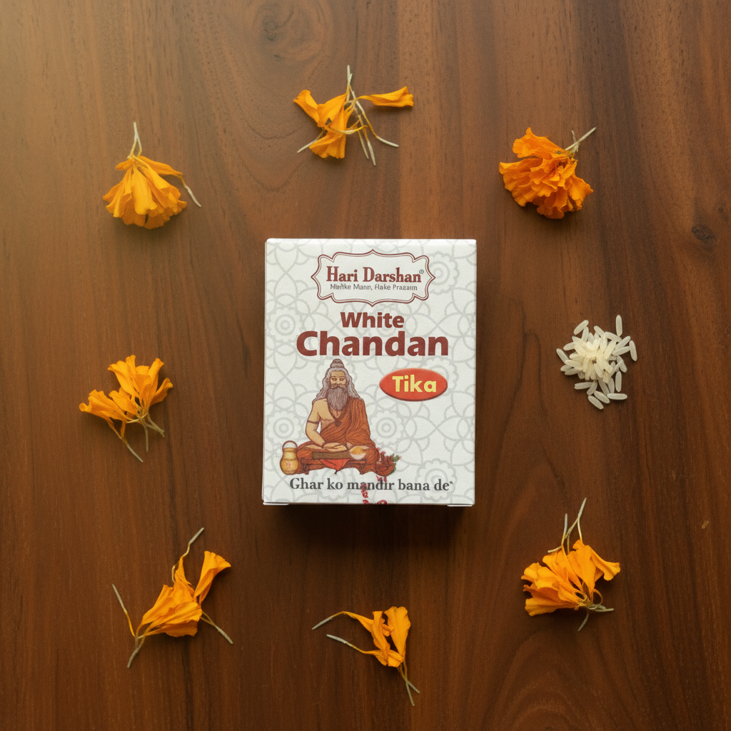 White Chandan Tika