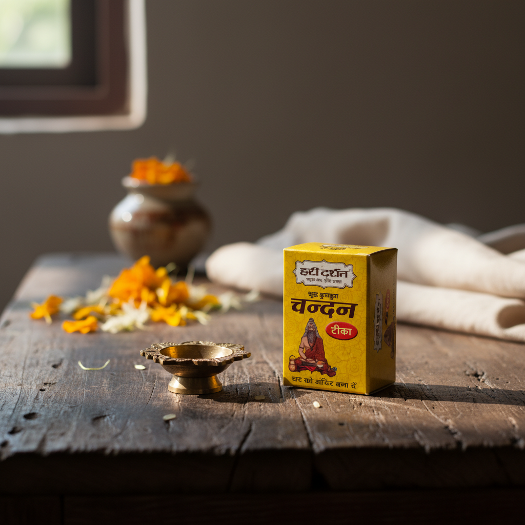 Yellow Chandan Tika
