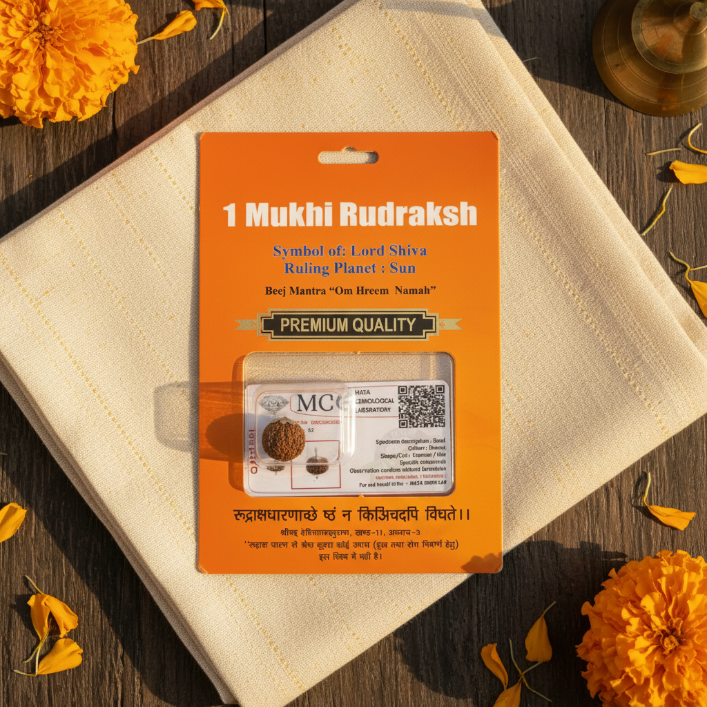 1 Mukhi Rudraksha - Rameshwaram / Indonesian