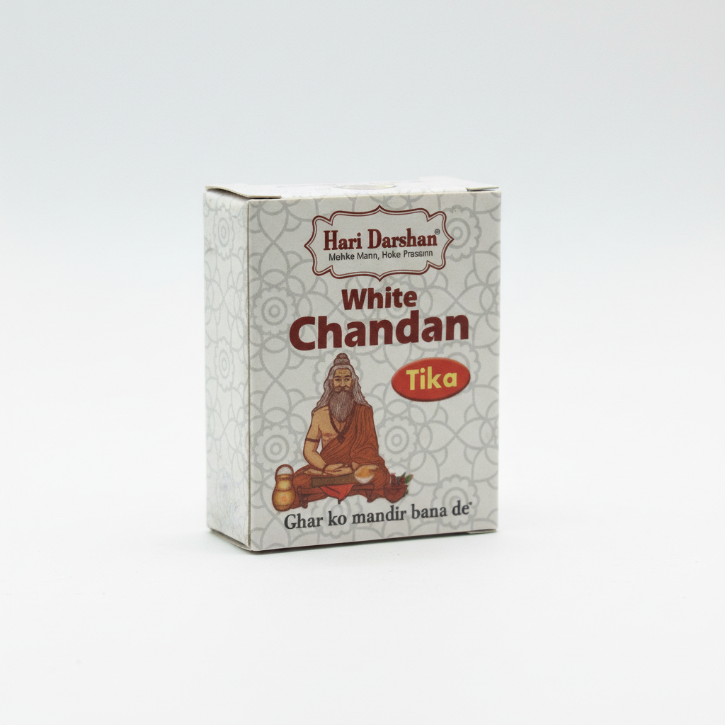 White Chandan Tika